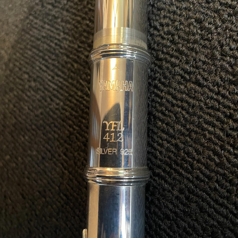YAMAHA (ヤマハ) / フルート YFL-412 極美品 頭部管&管体:銀製 ¥30万 FLUTE