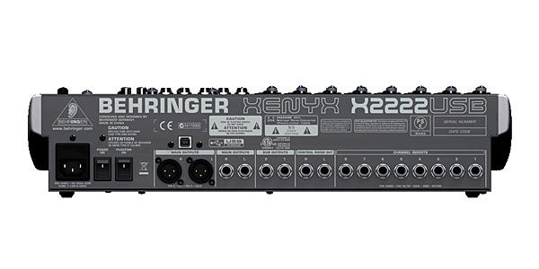 BEHRINGER (ベリンガー) / XENYX X2222USB 16ch アナログミキサー アウトレット品