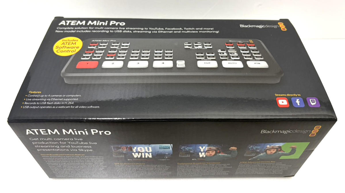 Blackmagic Design (ブラックマジックデザイン) / 【USED】ATEM Mini Pro SWATEMMINIBPR スイッチャー