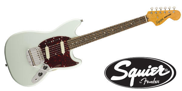 SQUIER (スクワイヤ) / ClassClassic Vibe 60s Mustang Sonic Blue、アウトレット品