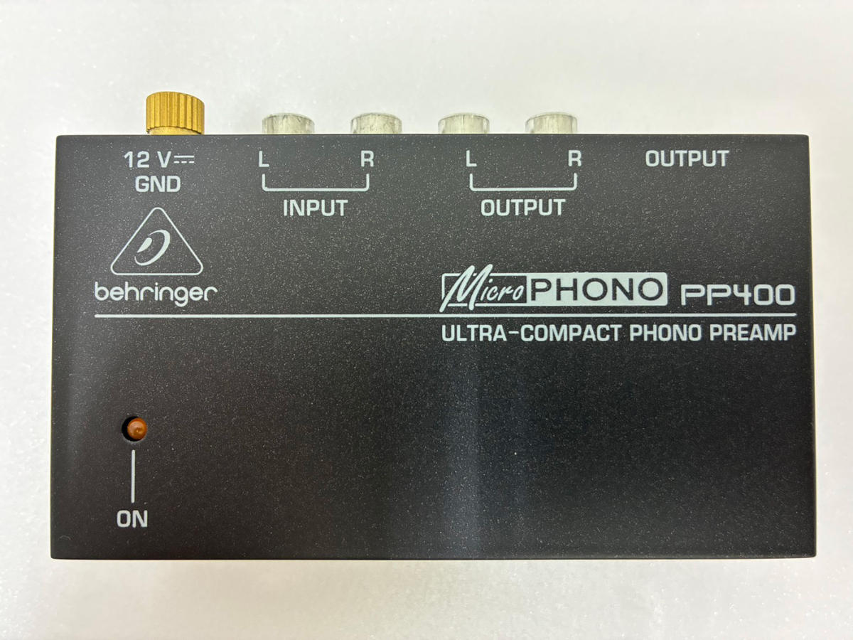 BEHRINGER (ベリンガー) / 【USED】PP400 MICROPHONO フォノプリアンプ