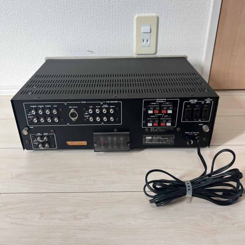 SANSUI / 【美品】SANSUI AU-6500 プリメインアンプ 山水 完動品