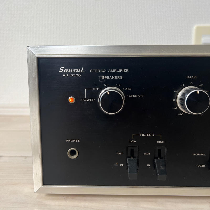 SANSUI / 【美品】SANSUI AU-6500 プリメインアンプ 山水 完動品