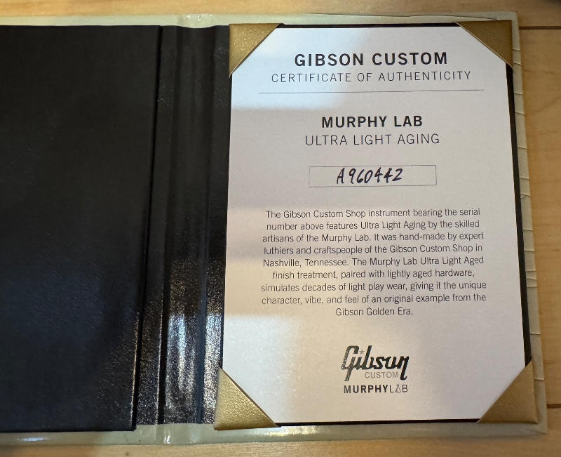 GIBSON (ギブソン) / Gibson custom shop 1959 ES-355 Murphy Lab Ultra Light Aged
