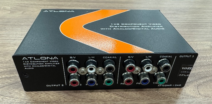 ATLONA / AT-COMP-13AD 1x3 コンポーネントビデオ ディストリビューションアンプ