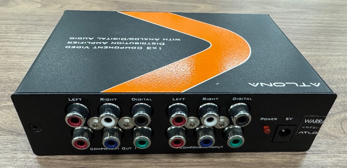 ATLONA / AT-COMP-13AD 1x3 コンポーネントビデオ ディストリビューションアンプ