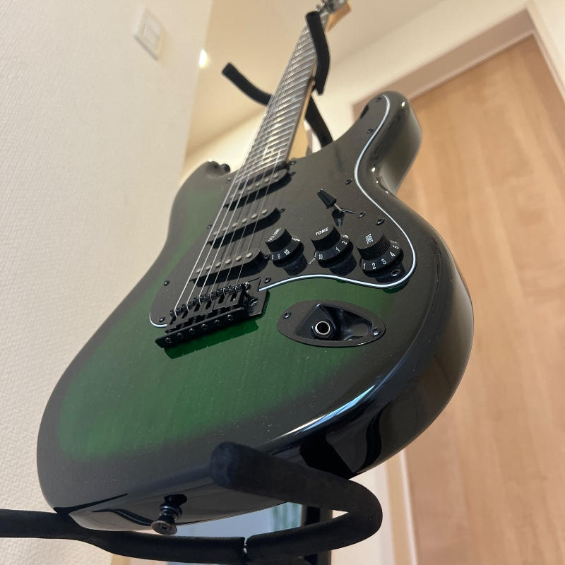 SELDER / 【美品】SELDER セルダー エレキギター グリーンサンバースト ストラトキャスタータイプ