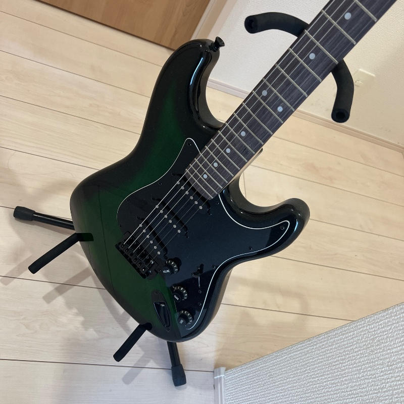 SELDER / 【美品】SELDER セルダー エレキギター グリーンサンバースト ストラトキャスタータイプ