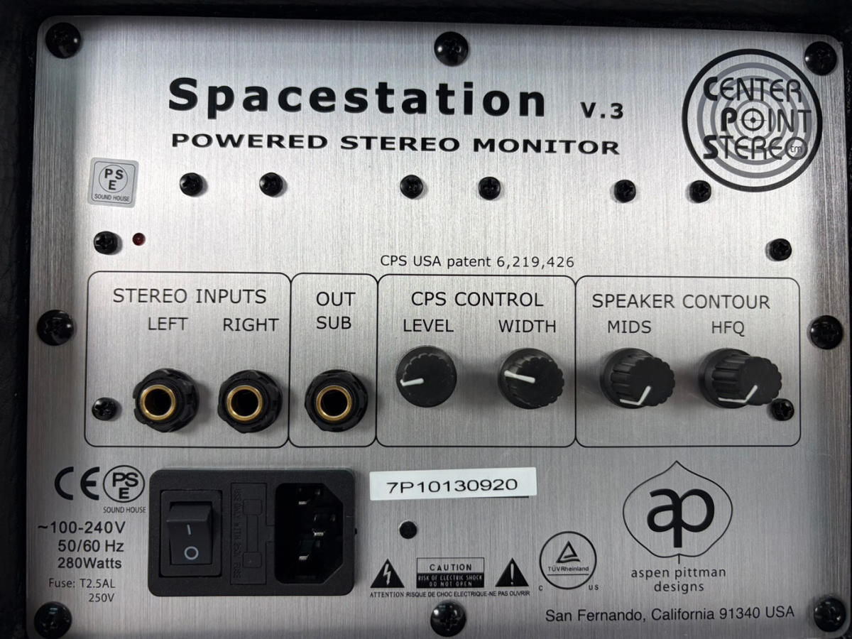 Aspen Pittman Designs (アスペン ピットマン デザインズ) / 【USED】Spacestation V.3 3Dステレオ・パワードスピーカー