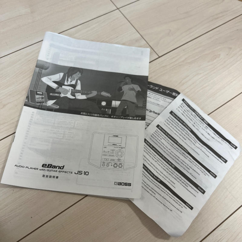 BOSS (ボス) / 《美品》BOSS eBand JS-10 ギター ベース エフェクター WAV MP3 オーディオプレーヤー 完動品