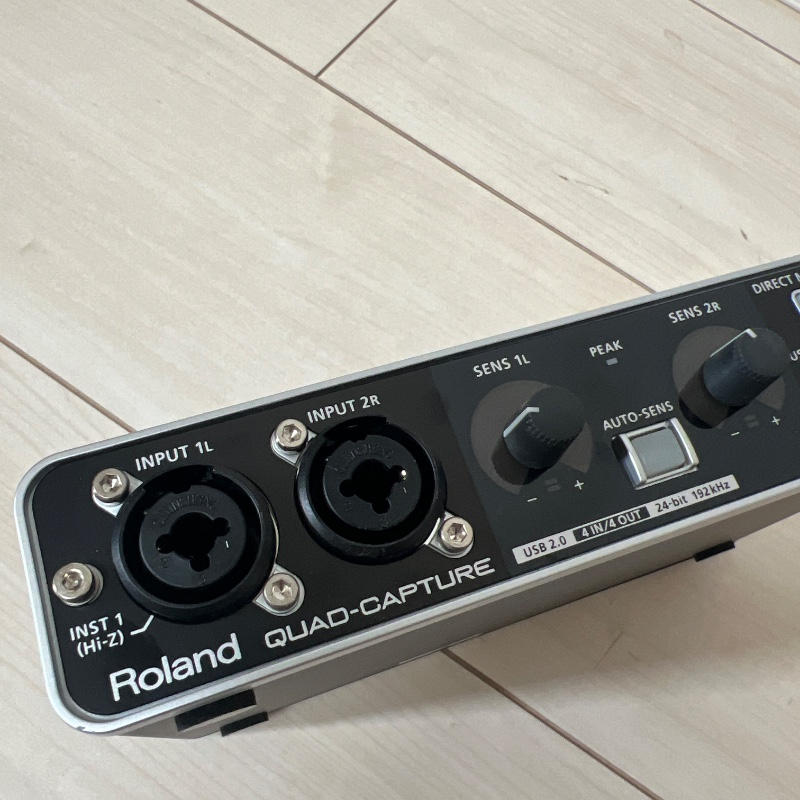 ROLAND (ローランド) / 【動作品】Roland QUAD-CAPTURE UA-55 オーディオインターフェイス 付属品多数