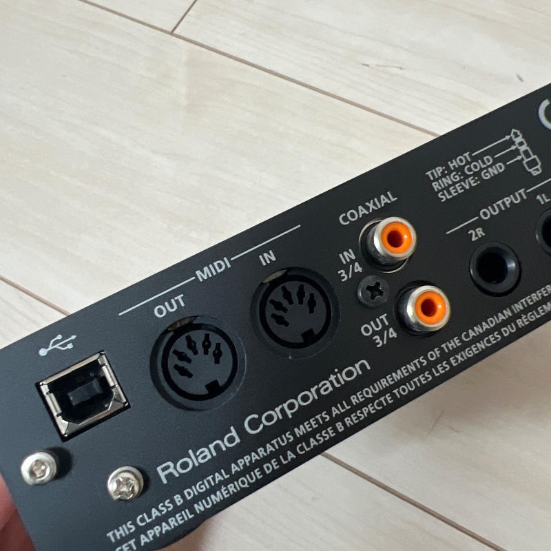 ROLAND (ローランド) / 【動作品】Roland QUAD-CAPTURE UA-55 オーディオインターフェイス 付属品多数