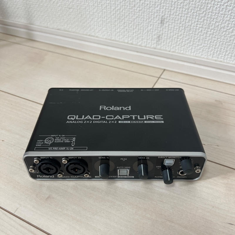 ROLAND (ローランド) / 【動作品】Roland QUAD-CAPTURE UA-55 オーディオインターフェイス 付属品多数
