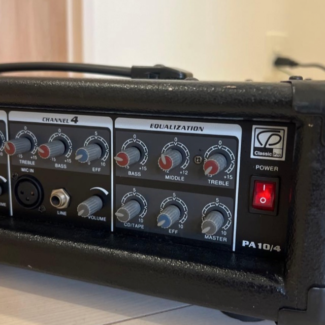 CLASSIC PRO (クラシックプロ) / PA10/4 ミニライブ・イベント用スピーカー PAセット マイク付属