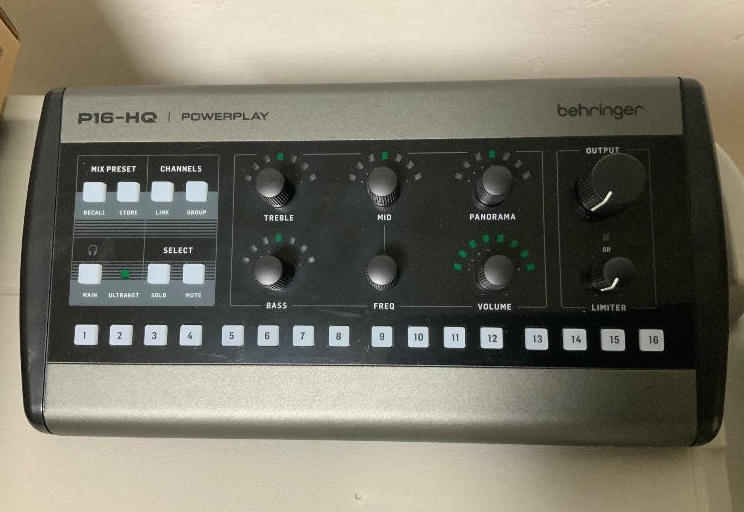 BEHRINGER(ベリンガー) / P16-HQ 16チャンネルデジタルパーソナルミキサー