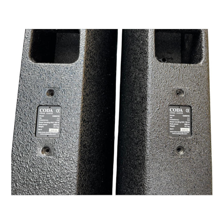 CODA AUDIO / CODA AUDIO CoRAY4i ペア/K&Mブラケット・設置金具一式付き