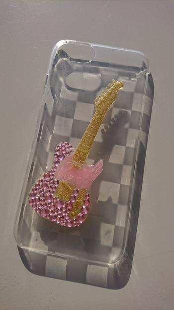 ハンドメイド / ハンドメイド / iPhone6/6s、iPhone7対応 iPhoneケース（ハードケース）ギター　音楽　楽器