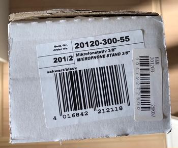 K&M (ケーアンドエム) / K&M マイクスタンド 20120B ストレート