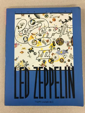 リットーミュージック / バンドスコア LED ZEPPELIN Ⅲ