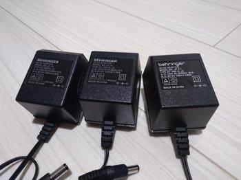 behringer / 9V 100mA センターマイナス 3個セット