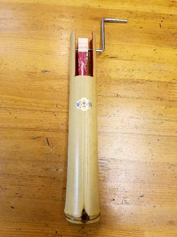 紫山 / 擬音楽器「カタカタ」なるこ・機関銃　お芝居、舞台の効果音などに