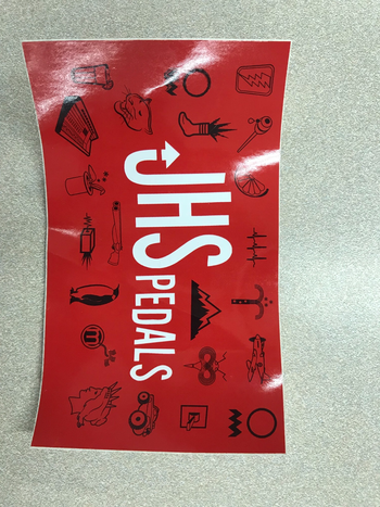 JHS / JHSペダル ステッカー