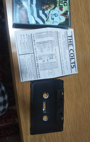  不明 / ザ・コルツ プロモ用カセット！