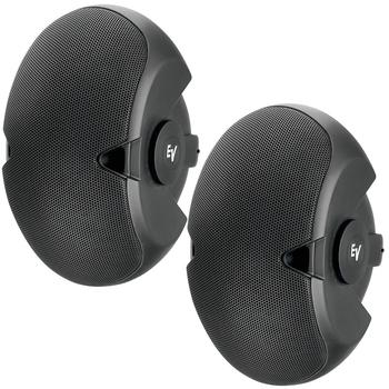 Electro-Voice / Evid 4.2 200-Watt Wall Mounted Speakers Black (Pair) 