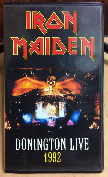 東芝EMI / IRON MAIDEN / DONINGTON LIVE 1992（VHS）