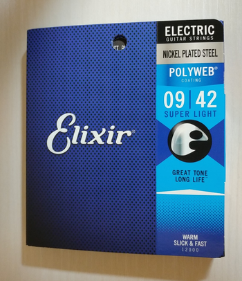 Elixir (エリクサー) / Elixir (エリクサー) / POLYWEB Super Light .009-.042 / エレキギター弦