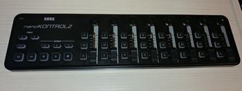 KORG (コルグ) / KORG (コルグ) / nanoKONTROL2 ブラック / USB MIDIコントローラ / バンドルソフト未使用