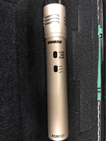 SHURE (シュアー) / KSM137/SL コンデンサーマイク (ノイズあり) B0195