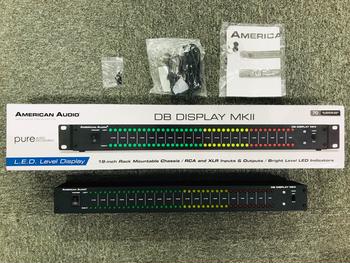 AMERICAN AUDIO (アメリカンオーディオ) / DB Display MKII LEDレベルメーター[動作不良]  C0304