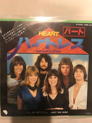 東芝EMI / ハート ハートレス 国内盤EP