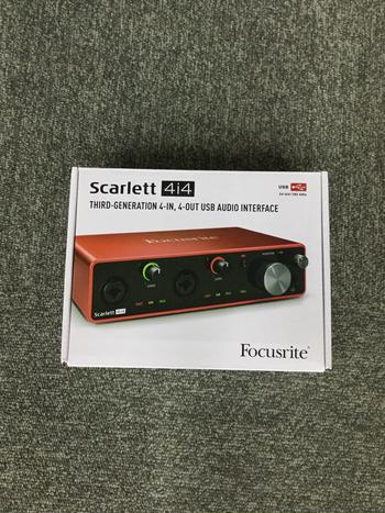 FOCUSRITE (フォーカスライト) / Scarlett 4i4 (gen. 3) USBオーディオインターフェイス　C0500