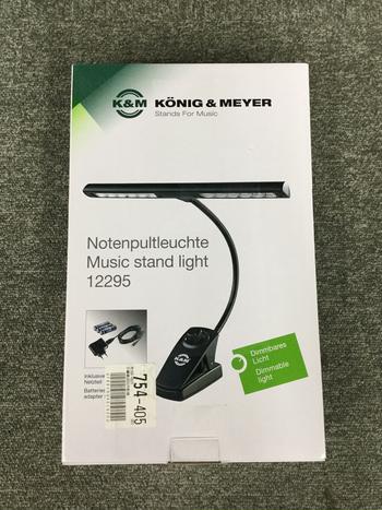 K&M (ケーアンドエム) / 12295 譜面台ライト C0503