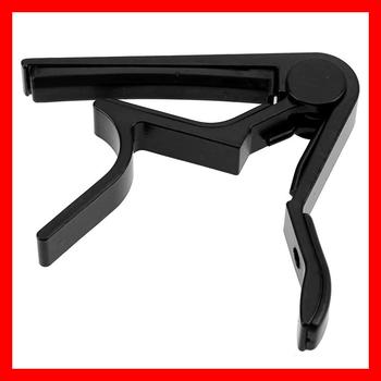 不明 / 【ブラック・新品】カポ　カポタスト　ギター  エレキ アコギ　アルミ合金