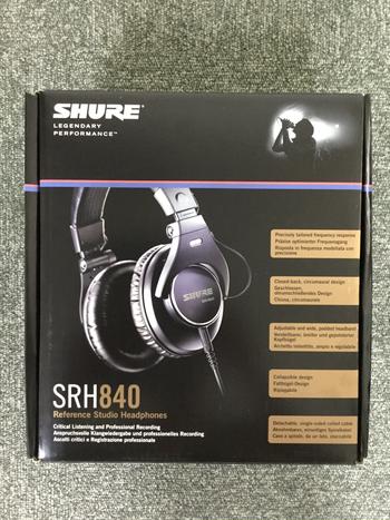 SHURE (シュアー) / SRH840 モニターヘッドホン　C0575