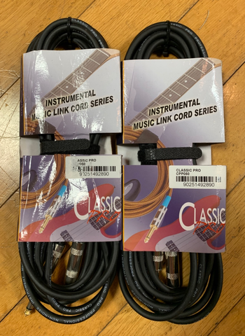 CLASSIC PRO (クラシックプロ) / CPP050 機材用ケーブル、フォン-フォン、5m、2本セット