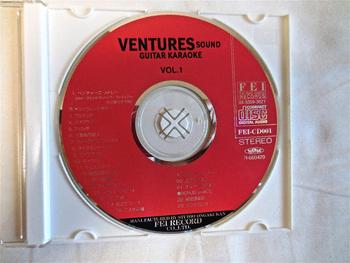 FEI Record / ベンチャーズサウンドエレキギターカラオケCD（５枚組）