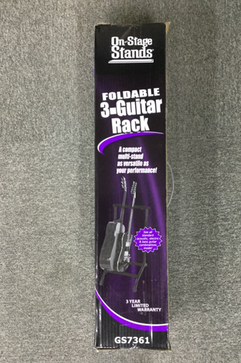 ON STAGE STANDS (オンステージスタンド) / GS7361 3本用ギターラック　C0637