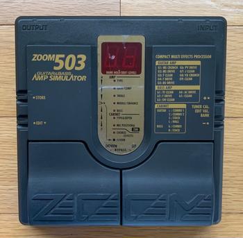 ZOOM (ズーム) / 503 ギター&ベース アンプシミュレーター
