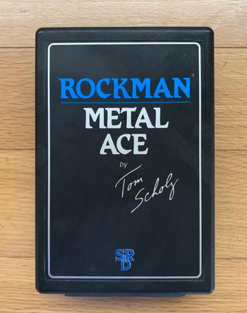 Rockman  / METAL ACE ヘッドホン用ギターアンプ SR&Dロゴ入りモデル