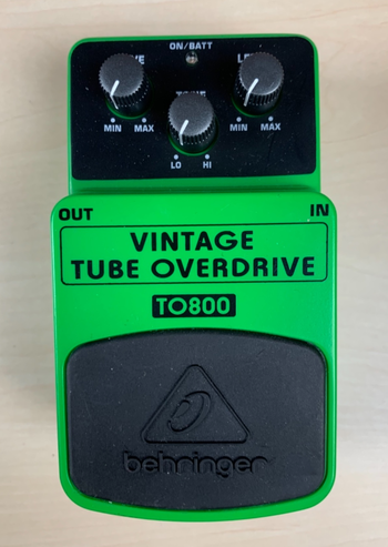 BEHRINGER (ベリンガー) / TO800 Vintage Tube Overdrive オーバードライブ 2/3