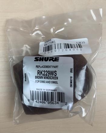 SHURE (シュアー) / RK229WS ウインドスクリーン 2/2 S0039