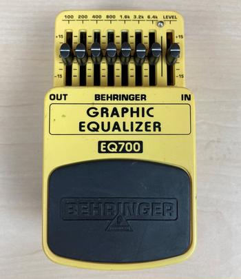 BEHRINGER (ベリンガー) / EQ700 Graphic Equalizer 7バンドグラフィックイコライザー