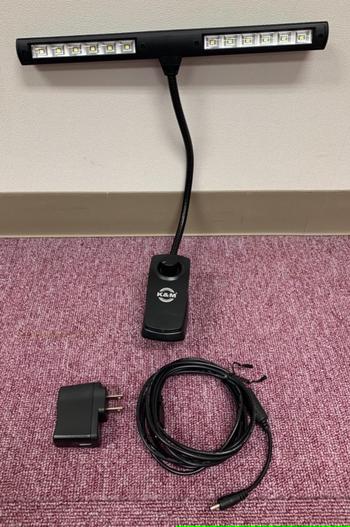 K&M (ケーアンドエム) / 12295 譜面台ライト C0699