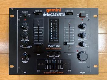 GEMINI (ジェミナイ) / PDM-1012 Scratch Master DJミキサー