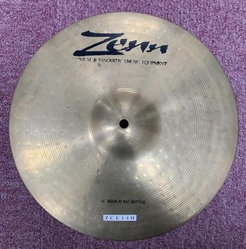 PLAYTECH(旧ZENN) (プレイテックゼン) / ZCE14H ハイハットシンバル ボトムのみ A0420