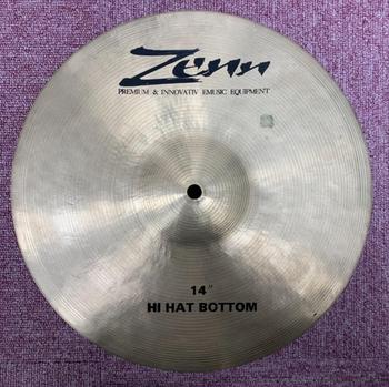 PLAYTECH(旧ZENN) (プレイテックゼン) / ZCC14 HI-HATS ハイハットシンバル ボトムのみ A0421